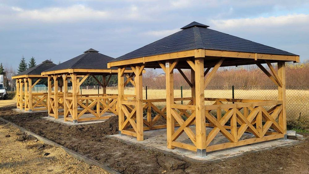 ALTANA OGRODOWA B50 IV 3x3 m altanka domek narzędziowy DREWNOTRIK.PL