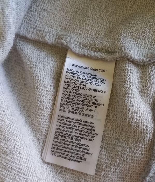 Худі calvin klein укорочене