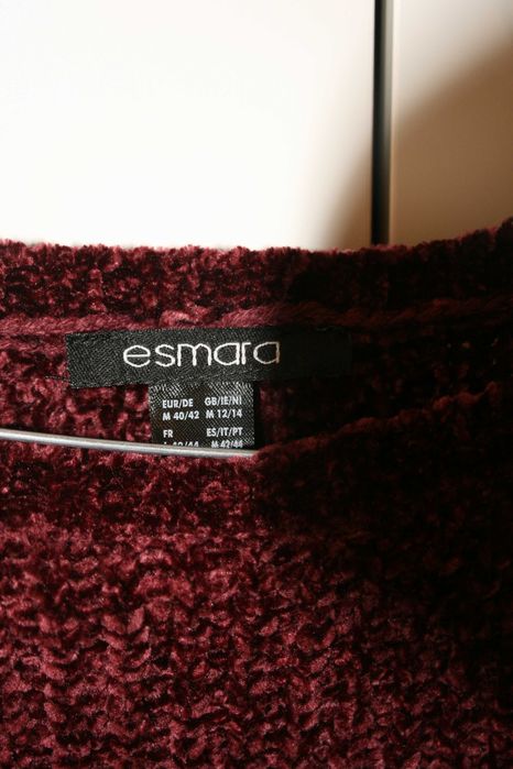 Camisola Bordeaux Veludo Esmara