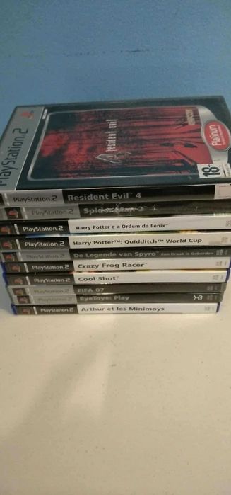 Vendo Jogos PS2 (Lista de A a M e Preços na Descrição)