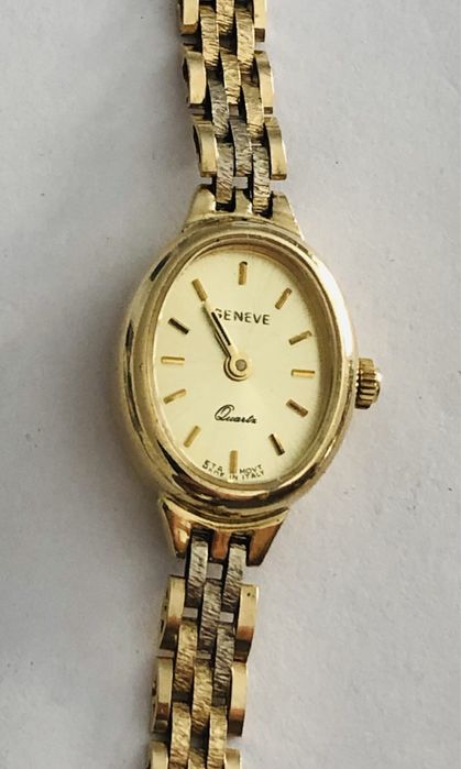 Złoty zegarek Geneve