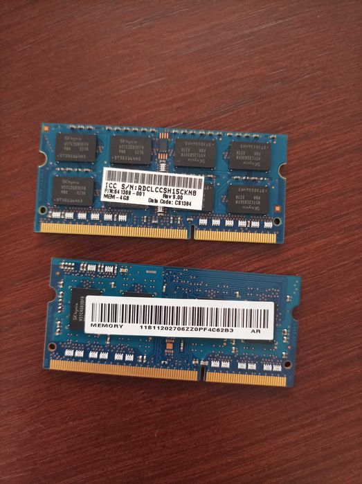 Pamięć RAM 4GB DDR3 PC3L 12800S