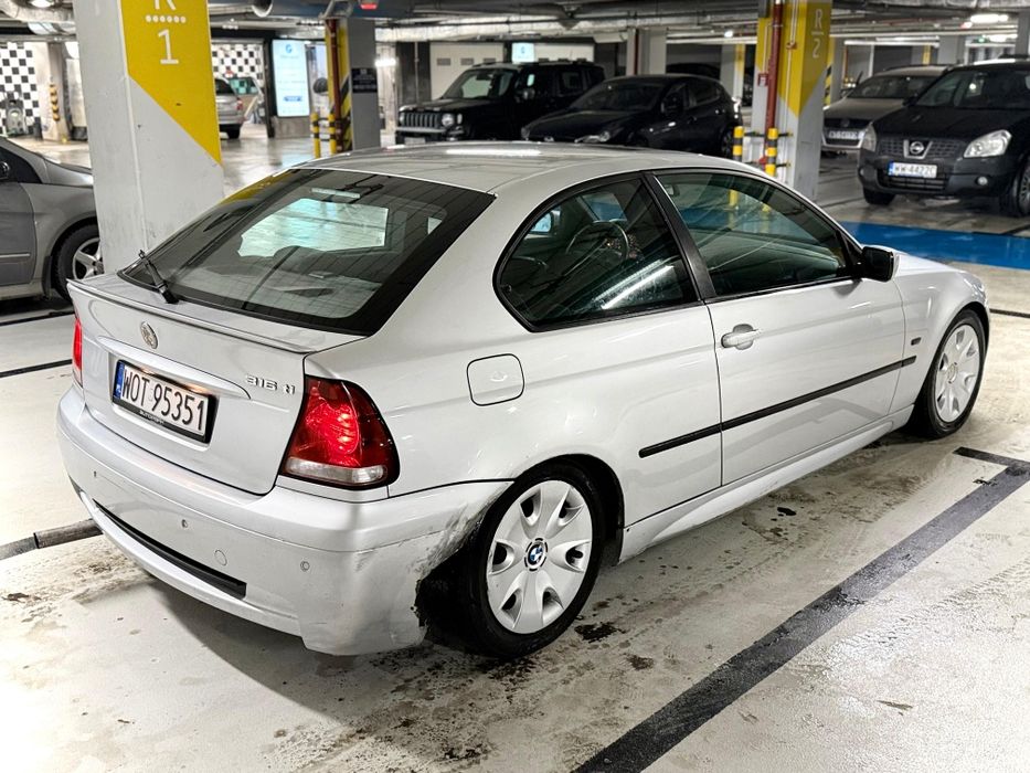 BMW E46 Compakt 1.8 Gaz M pakiet Gwint  Xenon  dyfer spaw