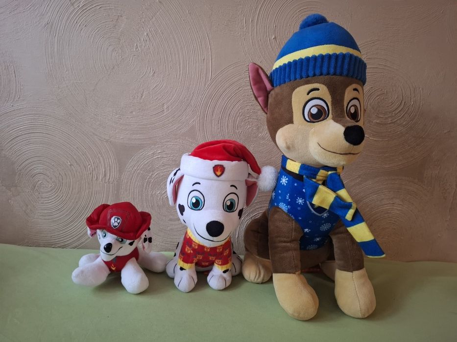 Pluszaki Psi patrol Chase i Marshall