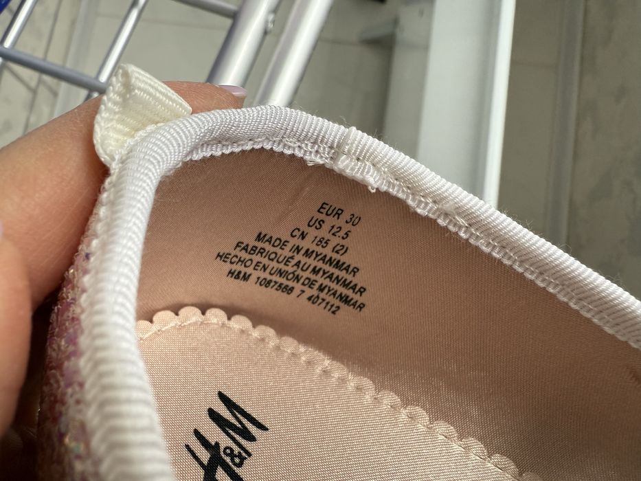 Туфлі h&m 30розмір (18,5-19см)