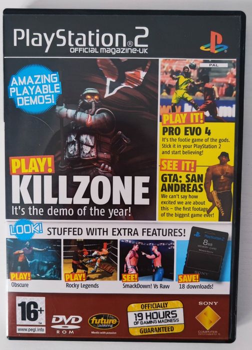 Gra PlayStation 2 Official Magazine - UK 52 Sly obscure PlayStation 2
