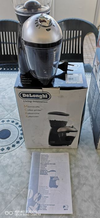 Máquina de café delonghi+Moinho