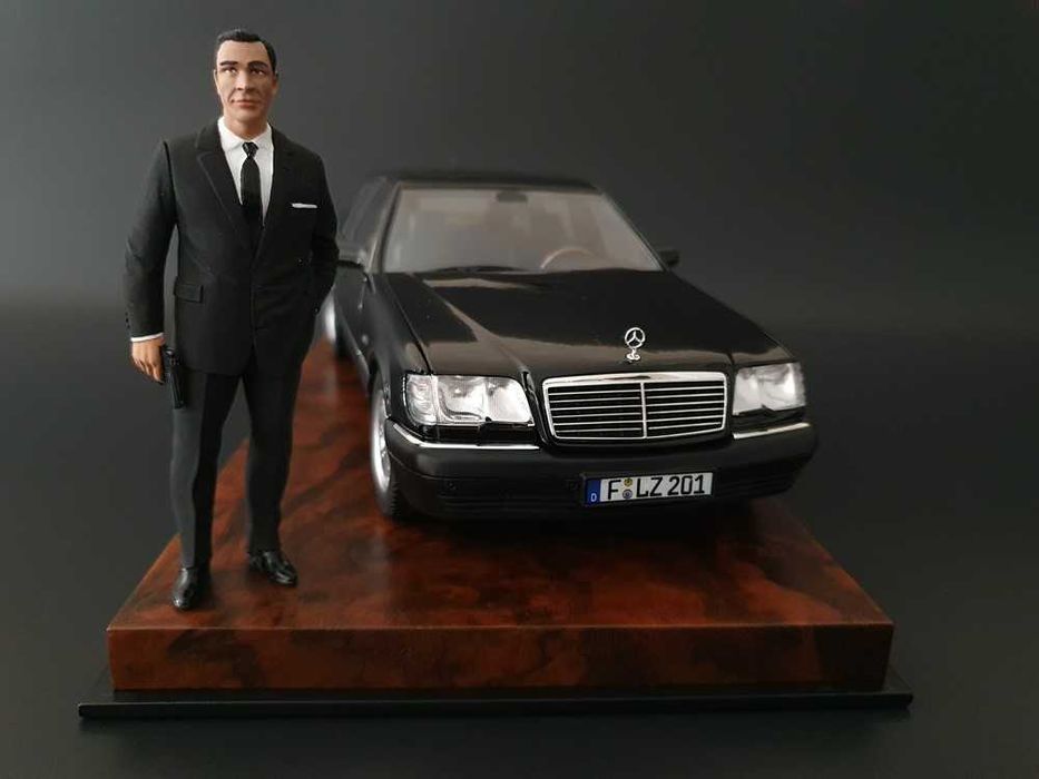 1/18 Norev Mercedes Benz S600 S-Class W140 (obsidian black) 1997