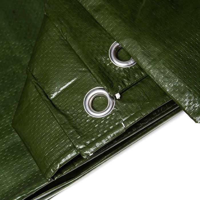 Plandeka 3x5 wzmocniona gruba wodoodporna przelotki płachta uv