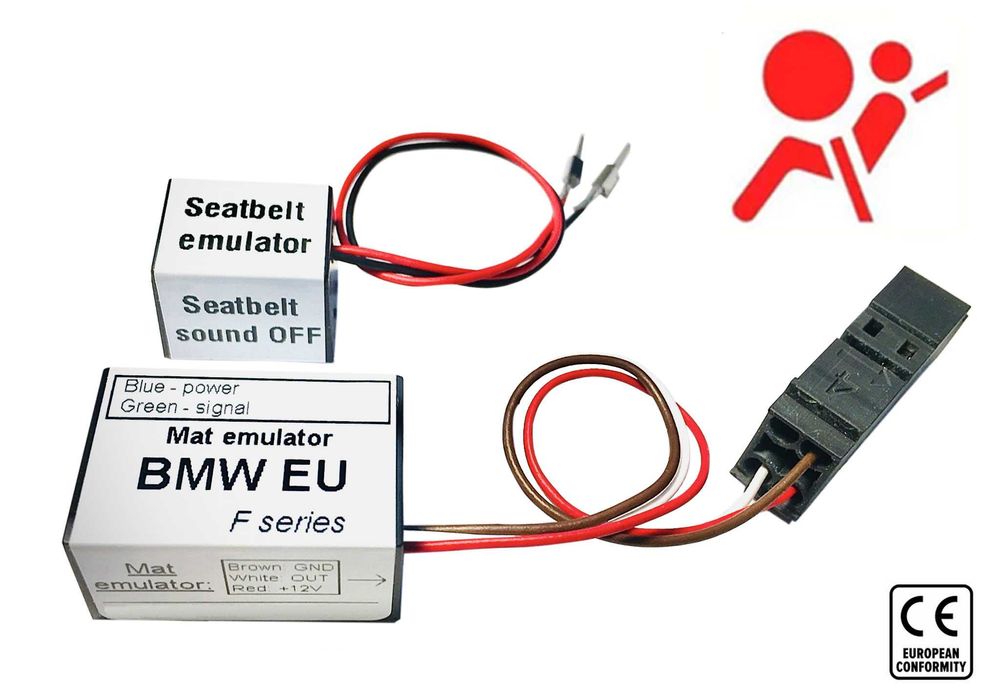Emulador Esteira AirBag +Cinto BMW Serie 6 F12 X3 X5 F25 F15 I3 (NOVO)