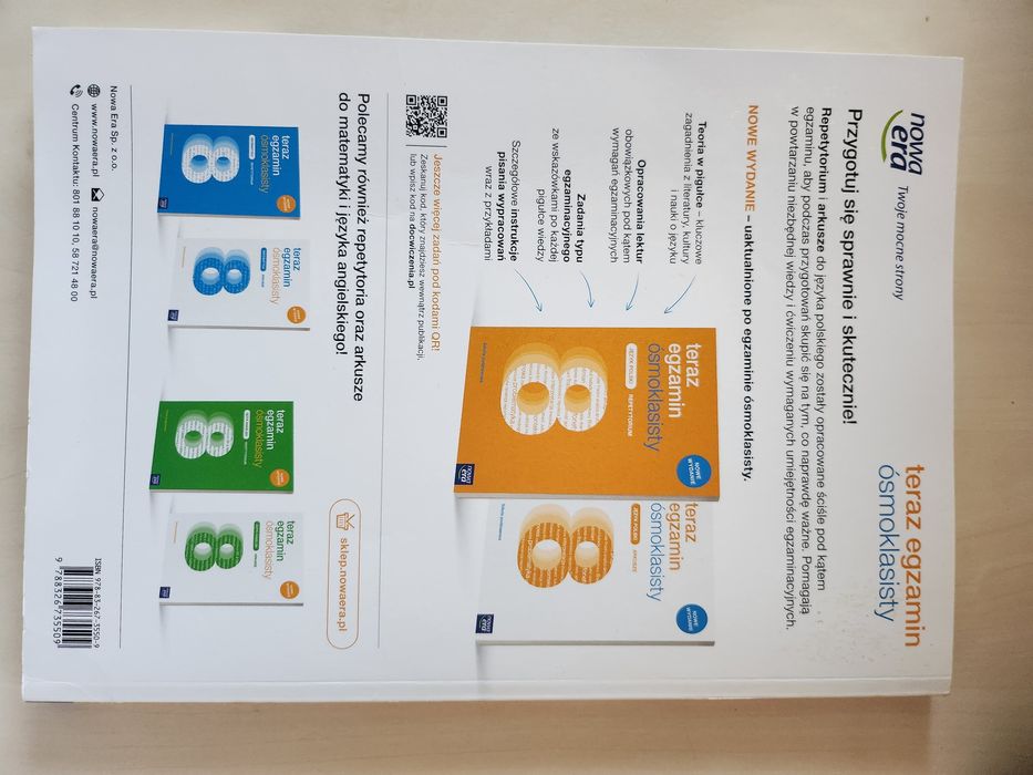 Teraz egzamin ósmoklasisty ,język polski do SP