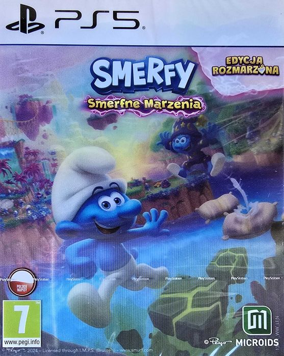 SMERFY SMERFNE MARZENIA Edycja Rozmarzona Playstation 5 PS5 Nowa