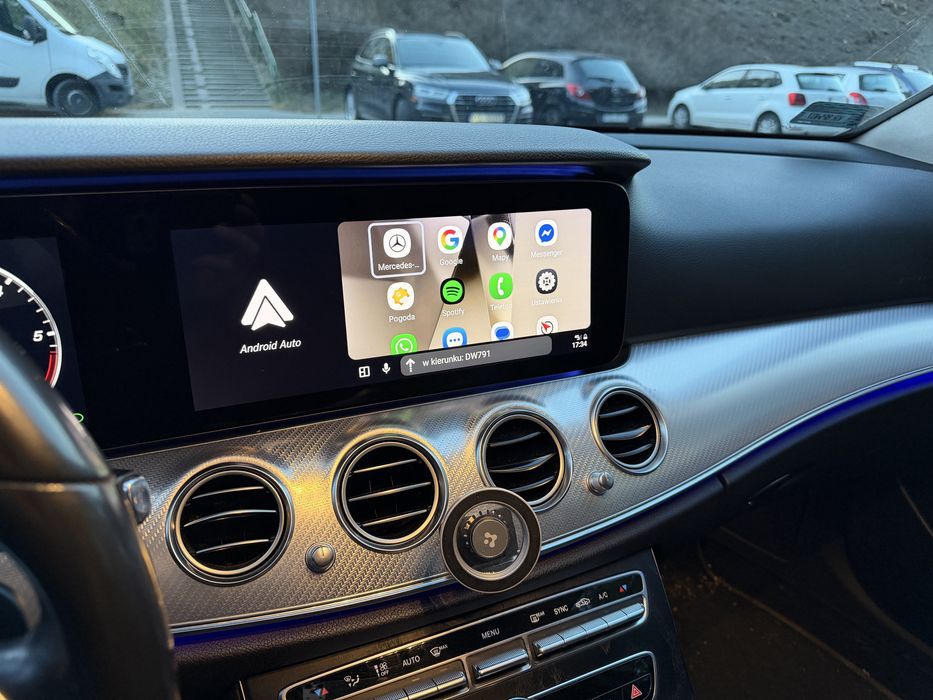 Aktywacja CarPlay Android Auto AMG MENU Mercedes Zdalnie