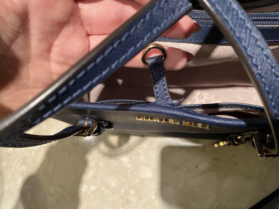 Torebka Michael Kors jet set marine niebieski granat