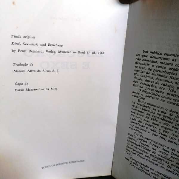 Livro Educação e Sexo 1968