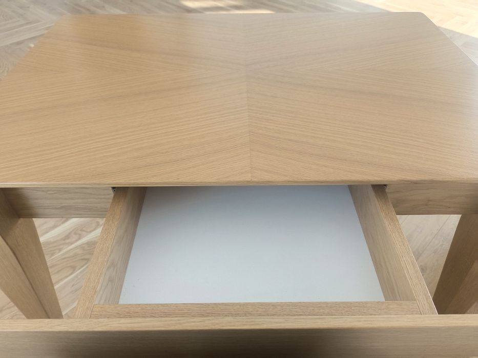 Stół dębowy blat jodełka stolik kawowy NOWY