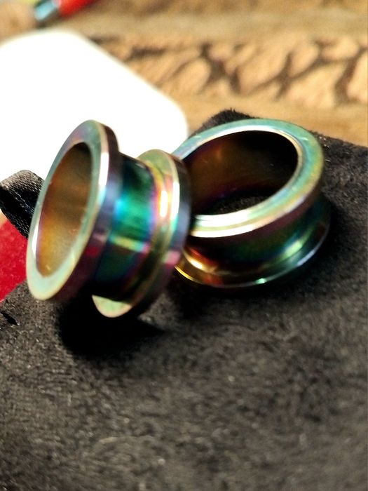 Металеві тунелі 16мм райдужні