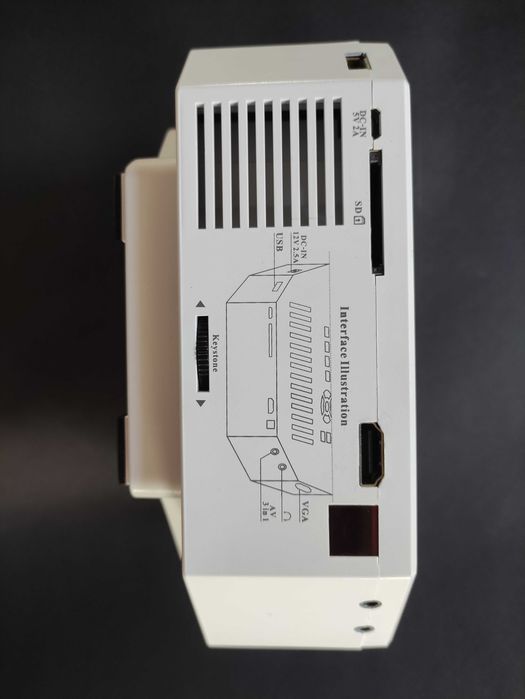 LED projektor 480p 150lux