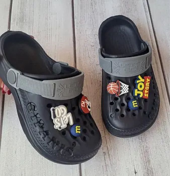 Крокси сабо тапки дитячі, для хлопчика, дівчинки, резинові 25-30,30-36