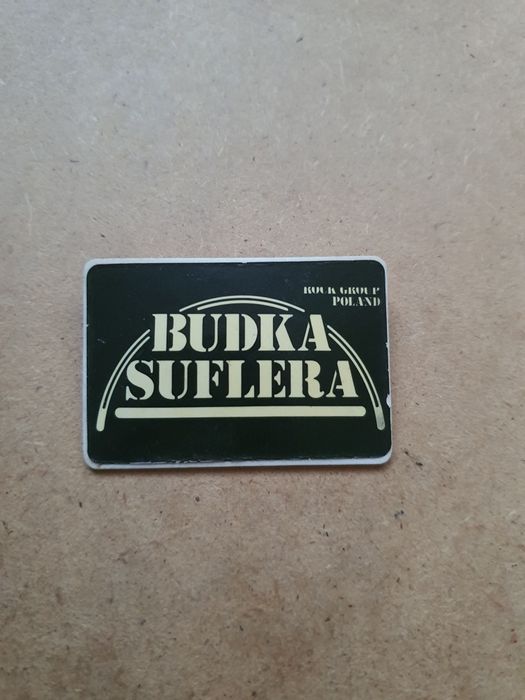 Budka Suflera przypinka fanowska lata 80te