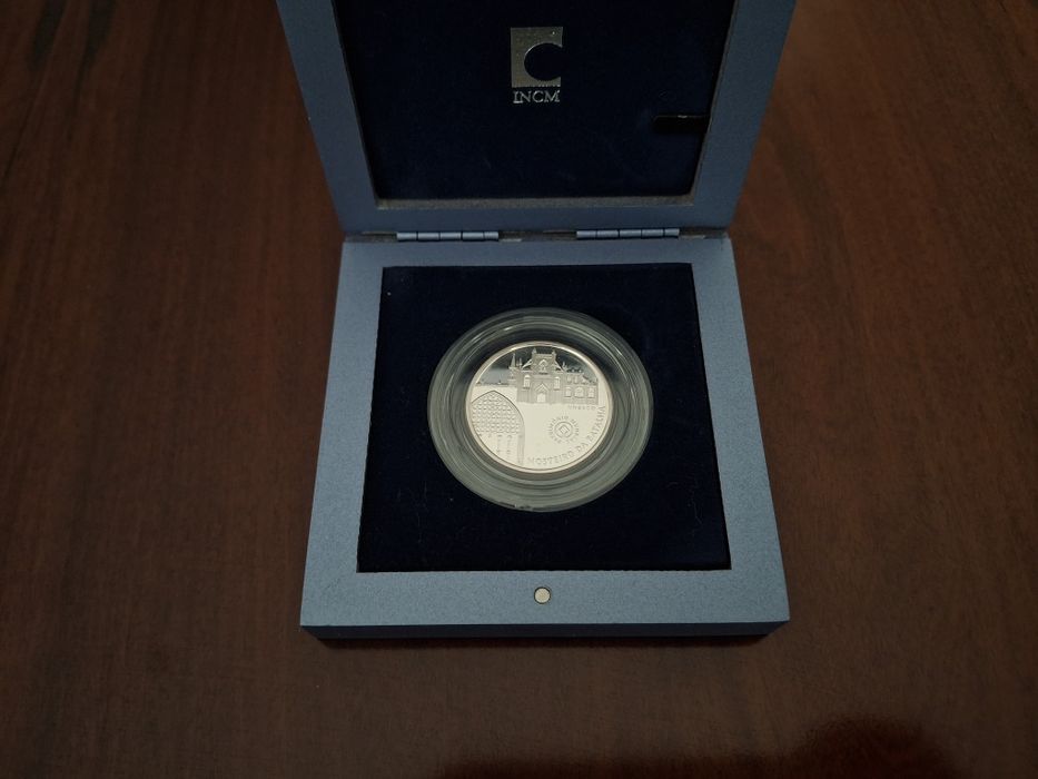 Moeda Prata Proof Mosteiro da Batalha