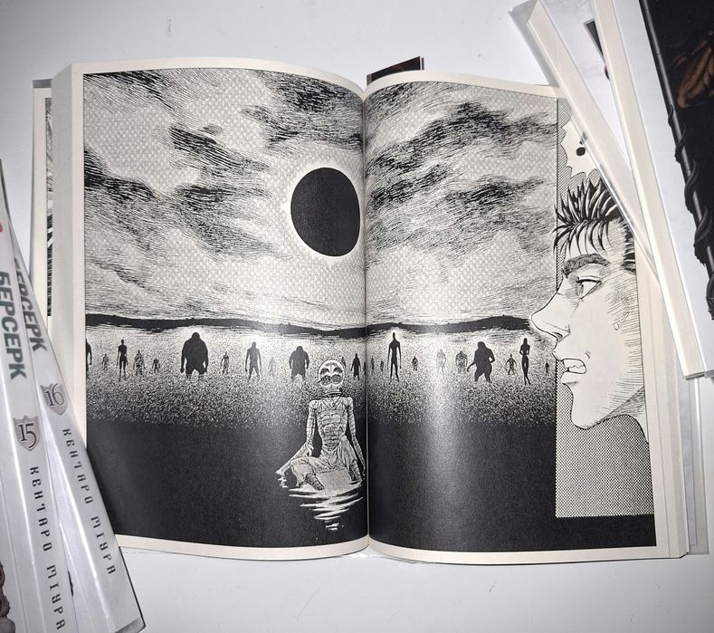 Манга "Берсерк" 12–16 томи | Стан ідеал | В обкладинках