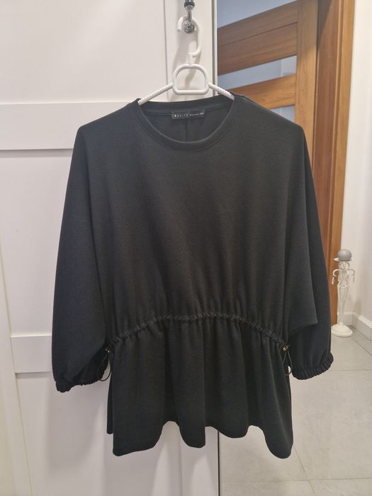 Czarna bluzka mohito XXS ze ściągaczem