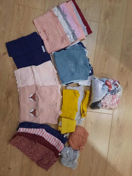 Zestaw ubranek dla niemowlaka rozmiar 62/68