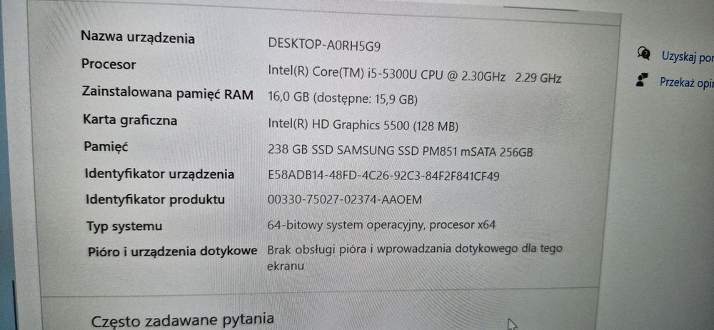 Laptop DELL Latitude E7450 15,6"