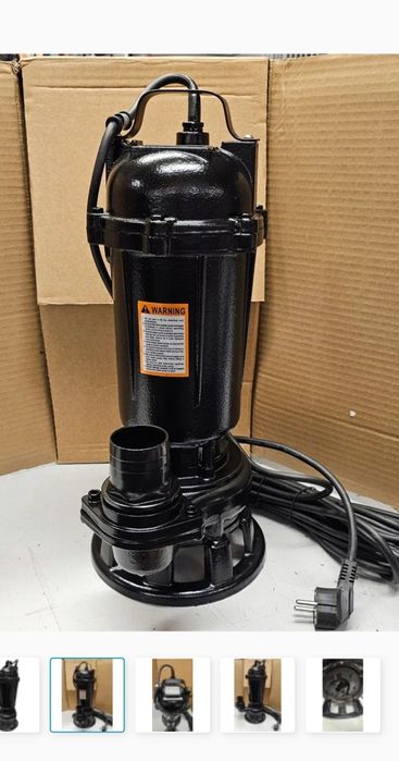 Pompa do szamba wody brudnej studni  4250w SKYTECH NIEMIECKA żeliwo te