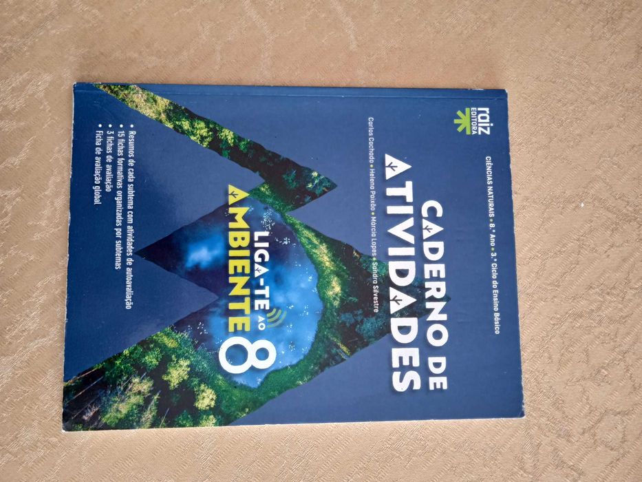 Liga-te ao Ambiente 8 - Ciências Naturais 8.º ano (como novo)