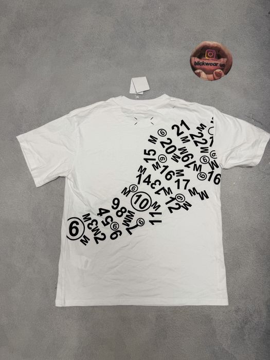 футболка Maison Margiela X tommy cash tee white M L vetements balencia