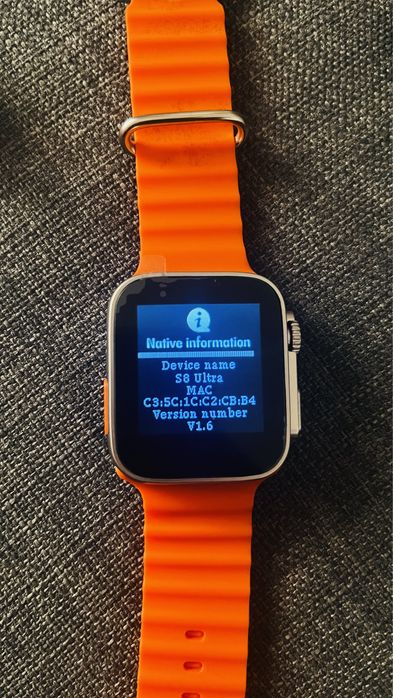 Smartwatch S8 ultra
