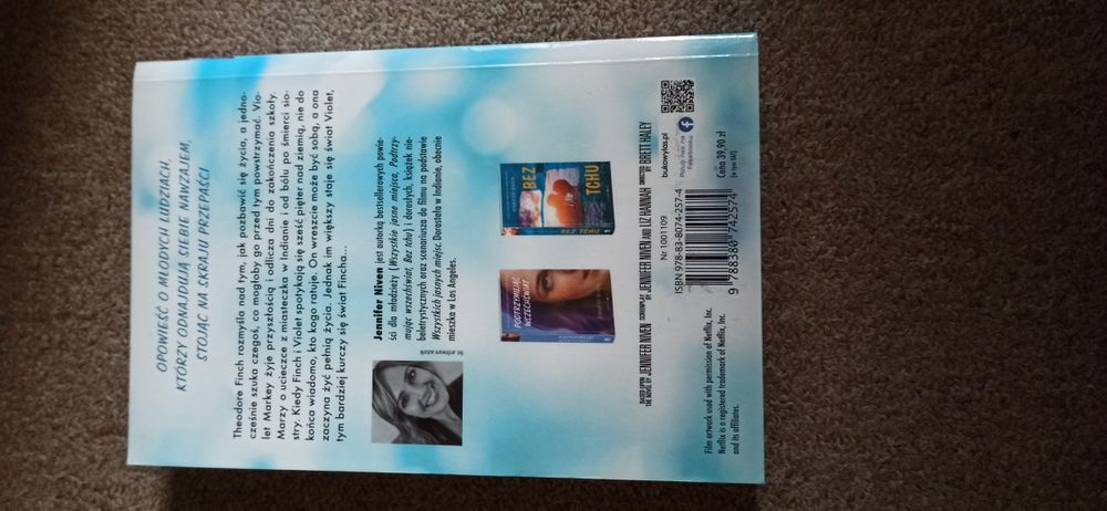 Wszystkie jasne miejsca - Jennifer Niven - poruszająca piękna opowieść