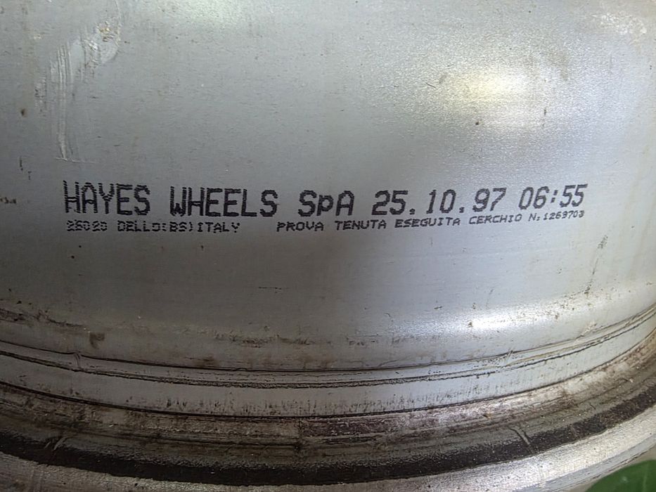 Conjunto de 4 Jantes Originais BMW 15" (7Jx15 H2) – Hayes Wheels – Ano 1997