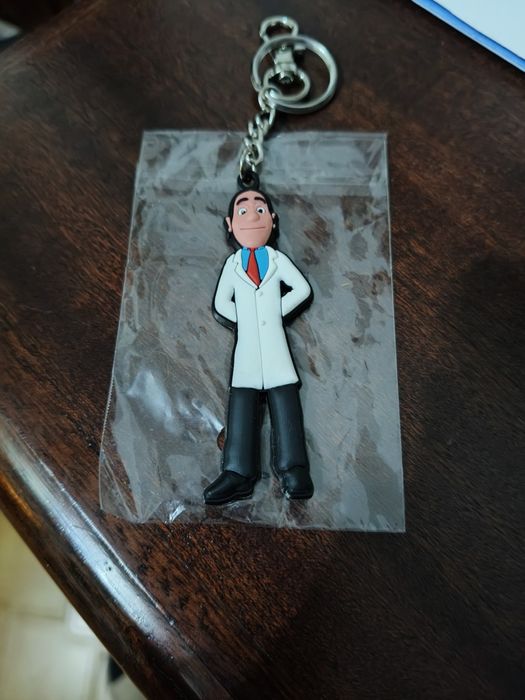 Porta Chaves Souvenir Médico em PVC Soft - Envio Grátis em 48 Horas