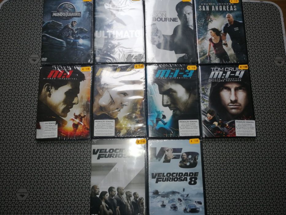 Filmes Dvd de Acção.