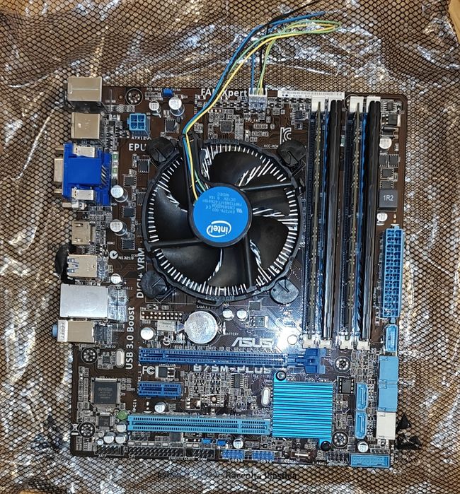 Komplet podzespołów: i7-2600, 16GB RAM, R9 270X, B75M-PLUS, PSU 620W