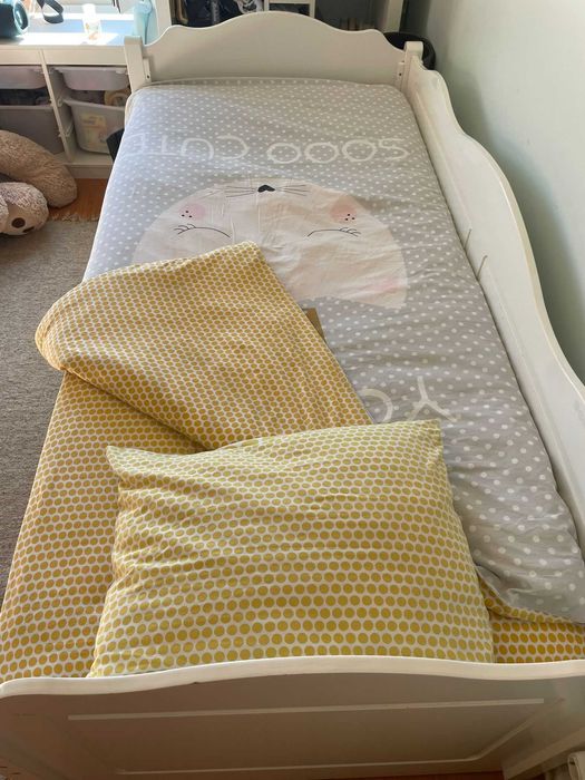 Cama criança com cama extra