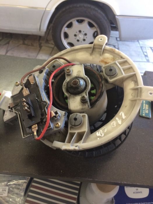 Ventiladores da sofagem Mercedes W124 W202 W210 W203