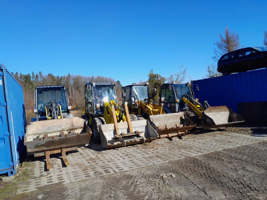 Wynajmę ładowarkę  ładowarka kołowa  wynajem ładowarek zamiatarka pług