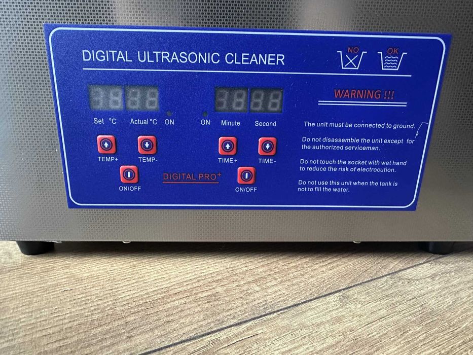 Myjka ultradźwiękowa z koszykiem 6L 580W Nowa Dla optyka jubilera