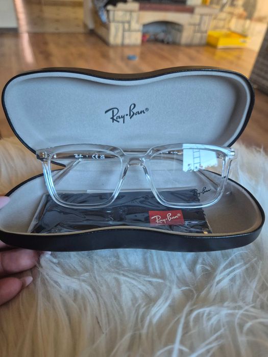Ray Ban oprawki transparentne