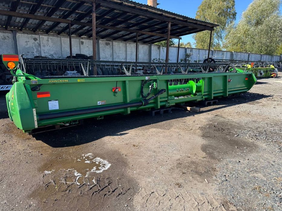 Жатка гідрофлекс з США. John deere F630 9m соєва жатка.