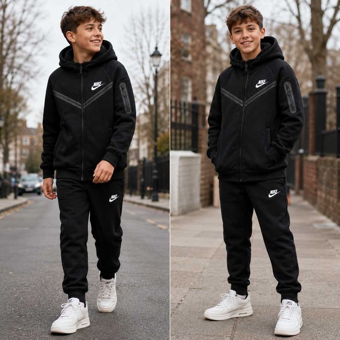 Теплий костюм на флісі для хлопчика Найк 140-164 Nike Туреччина Nike