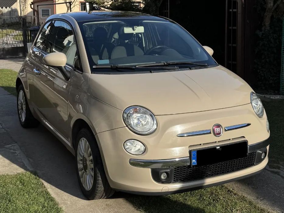 Fiat 500 Fiat 500 1.2 | Panoramiczny dach | Polski salon | Zadbany | Wro