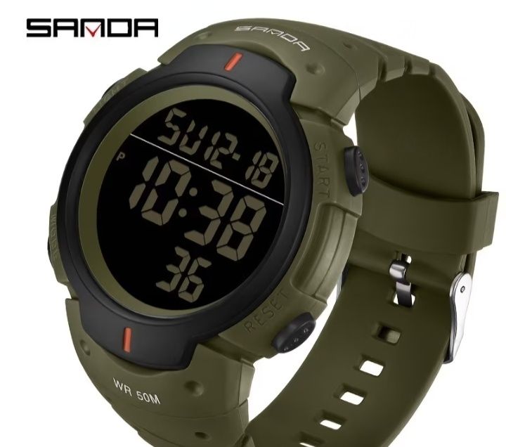 Sportowo-survivalowy zegarek marki SANDA!