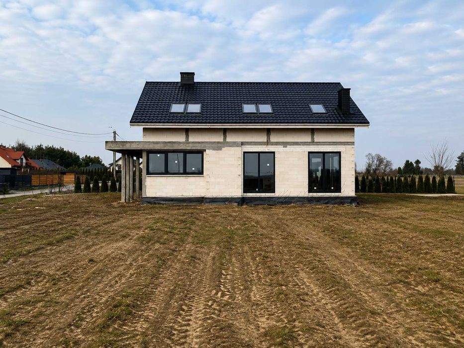 Dom w stanie surowym zamkniętym – Maków Mazowiecki, ul. Cicha | 161 m²