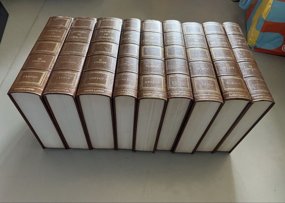 Coleção 9 livros Historie De L’humanite