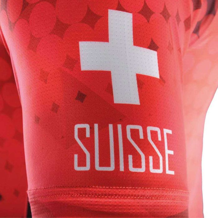 Чоловіча велоформа, велофутболка PEARL iZUMi Trikot Suisse Edition 3.0